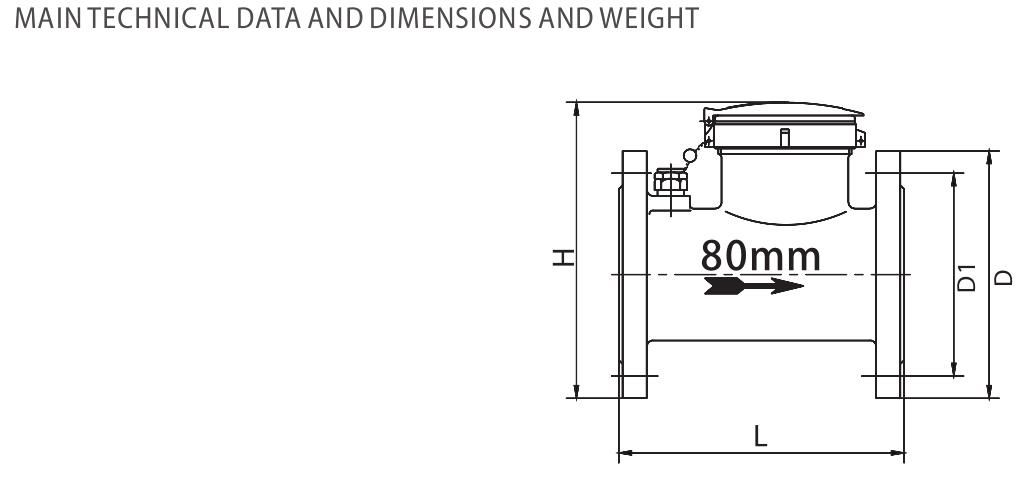 2021 Large Digital Water Meter Horizontal Screw Detachable Water Meter Dry Water Meter for Industry Use Can Save Time