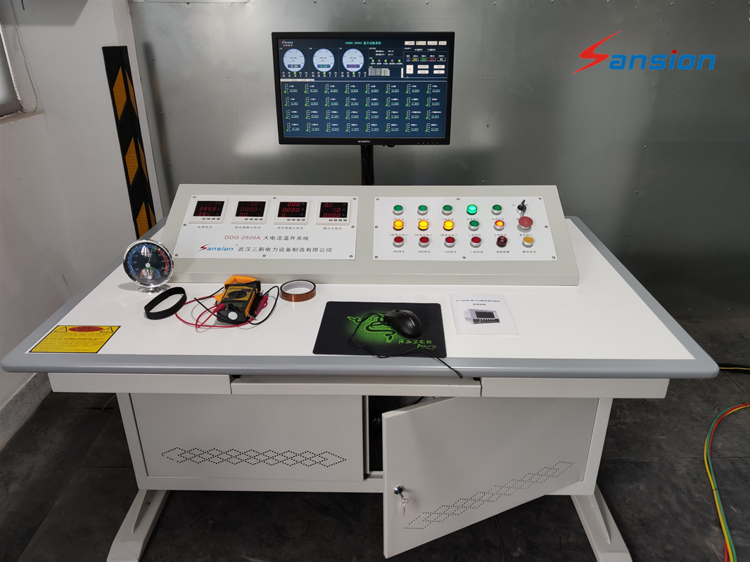 3000A- 15000A PLC Control Primary Current Injection Tester with Temperature Test