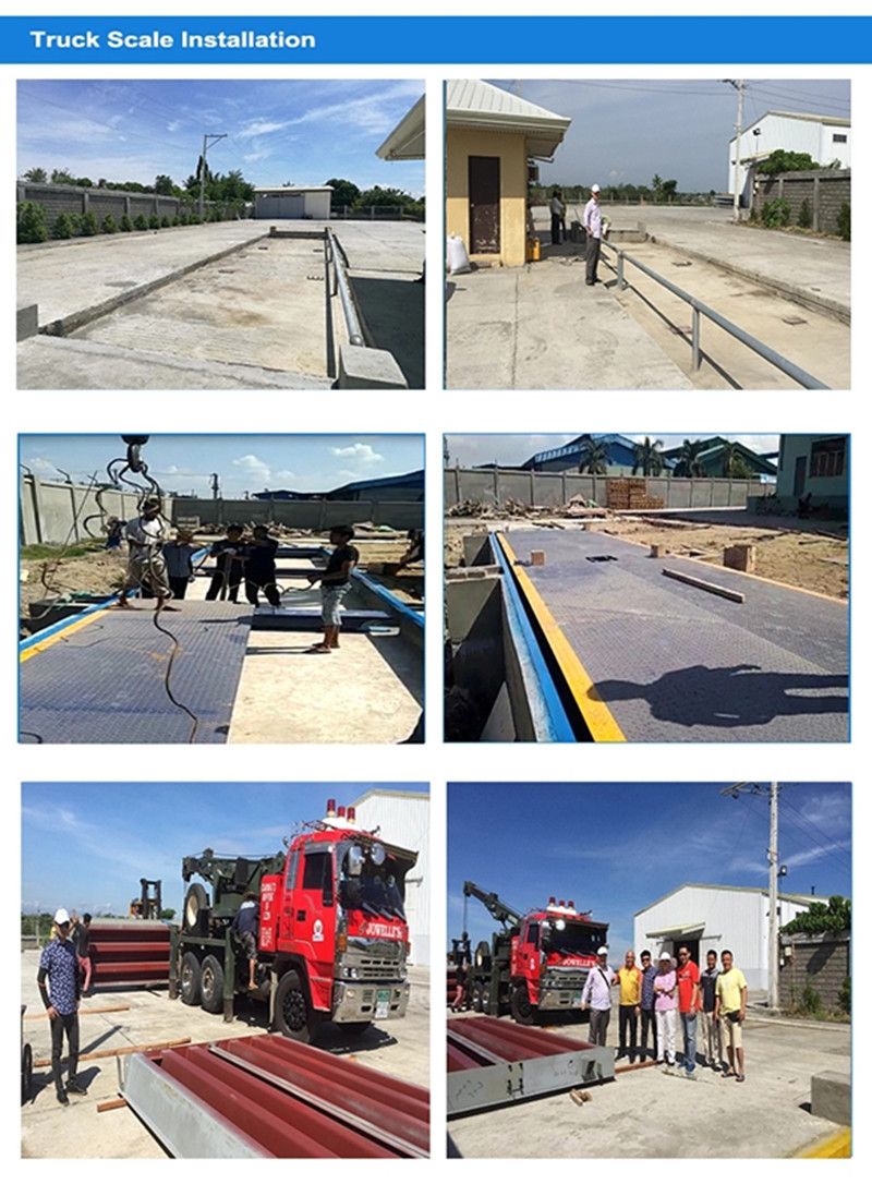 3X18m Unmanned Automated Truck Weighing Scale with Camera