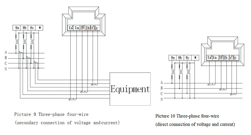Acrel Multi Loop Three Phase Iot Three Phase LCD Digital Modular Power Analyzer Energy Meter Power Meter Adw210-D10-1s