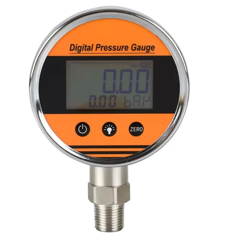 China Gas Water Digital Pressure Transmitter 304 Stainless Steel Pressure Gauge Meter Qdb118