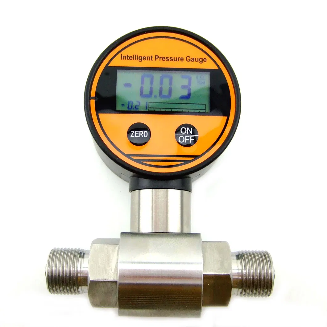 China Gas Water Digital Pressure Transmitter 304 Stainless Steel Pressure Gauge Meter Qdb118