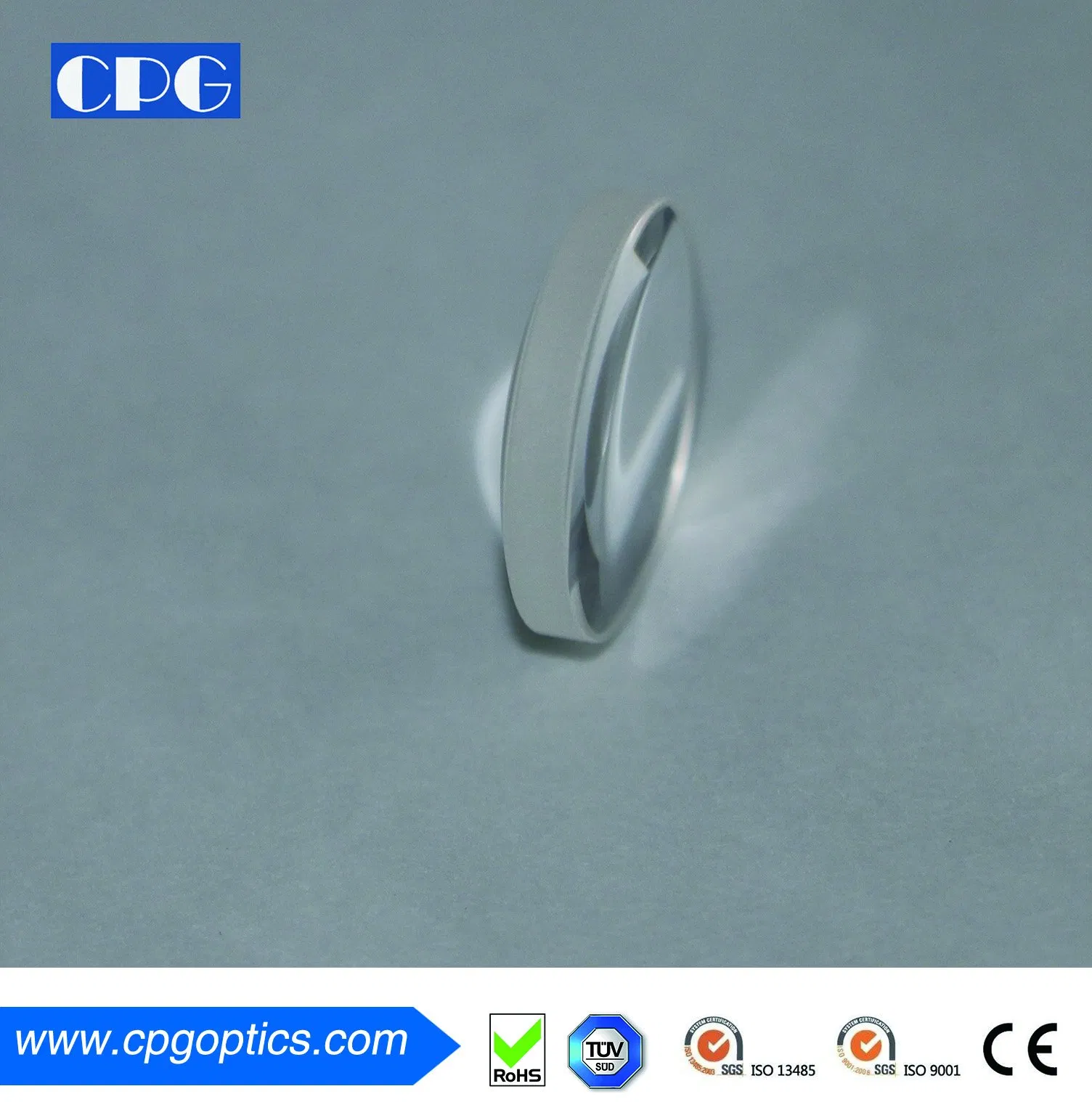 Dia9.3mm N-Bk7 Uncoated Plano Convex Optical Glass Lens