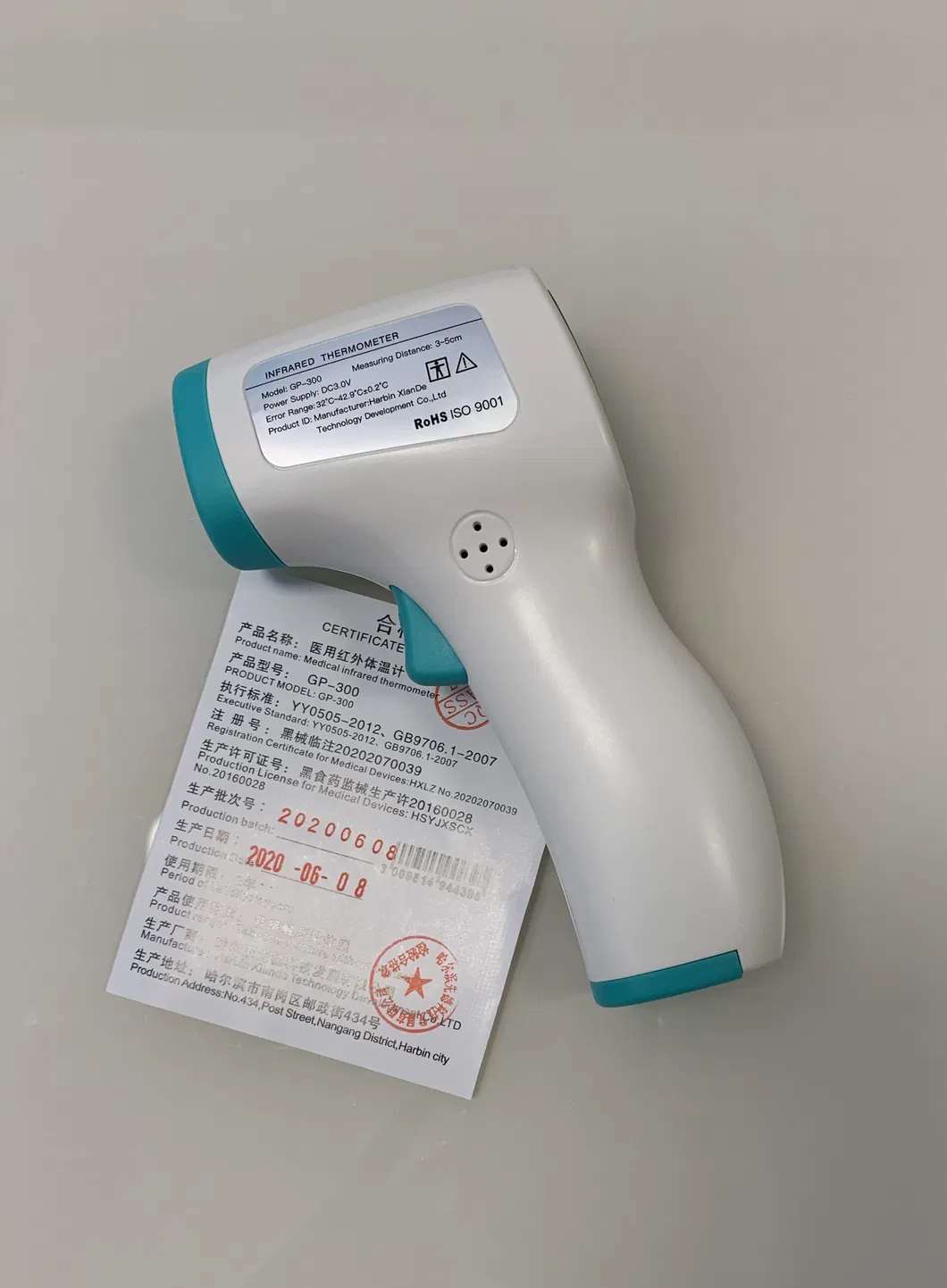 Digital Forehead Ear Infrared Thermometer Termometro