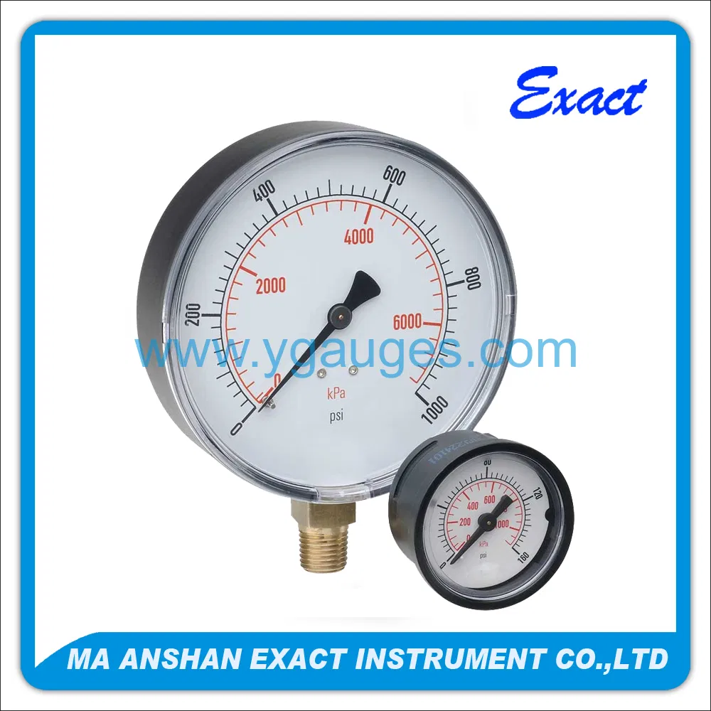 Economy Dry Pressure Gauge for Pneumatic System