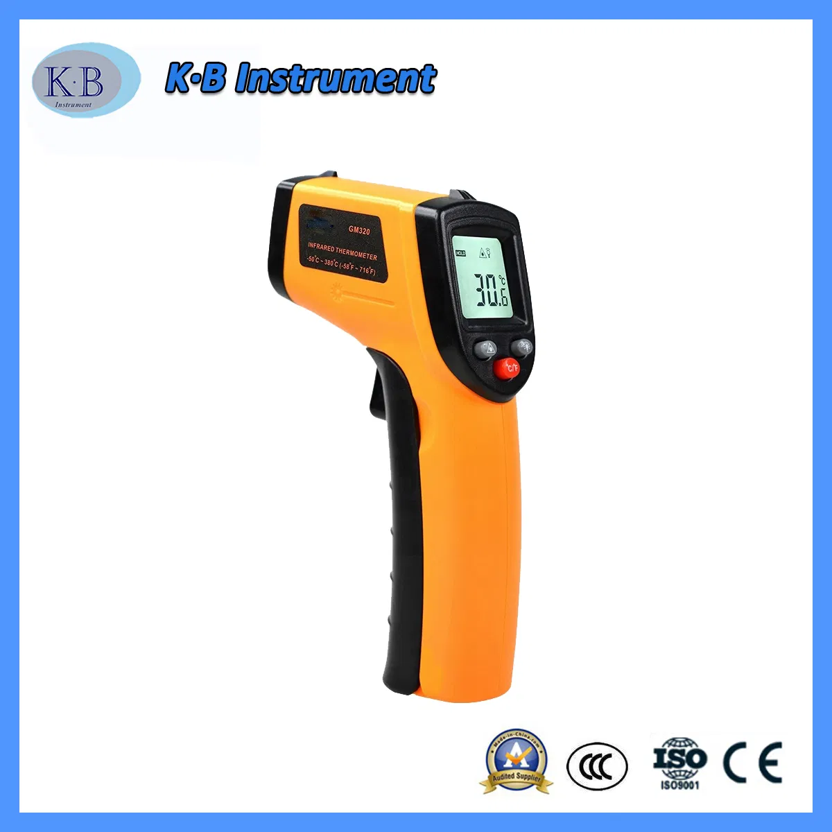 GM320 Contactless Multifunctional Infrared Laser Display Termometro Digital Infrared Industrial Thermometer