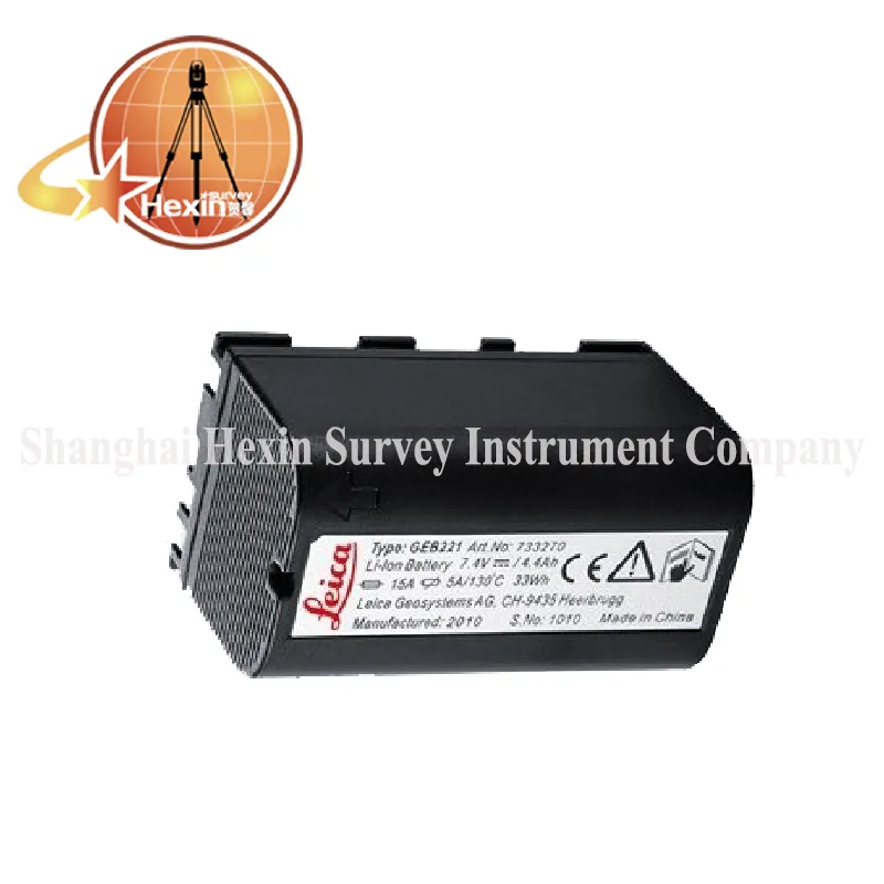 New Compatiable for Leica GPS Geb221 Li-ion 4.4ah Battery