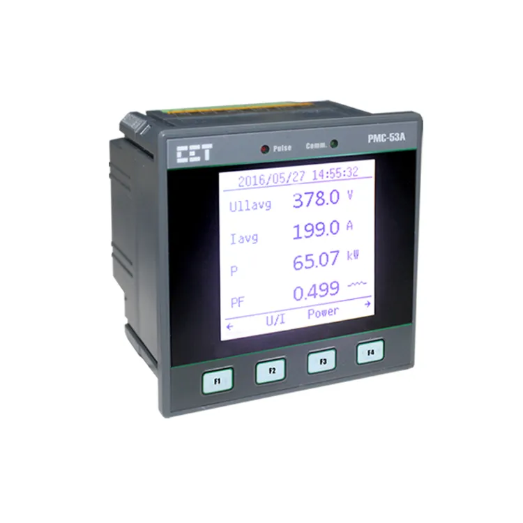 PMC-53A DIN96 Class 0.5S Three-Phase Multifunction Smart Power Meter with Dot-Matrix LCD and RS-485