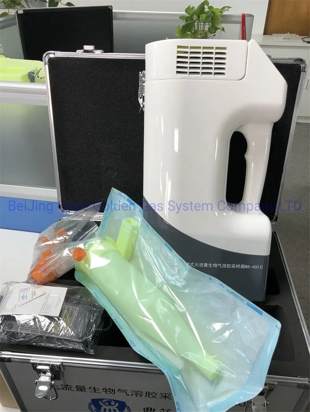 Portable High-Flow Bioaerosol Sampler for Virus Air Sampler for Microbiological Monitoring Price