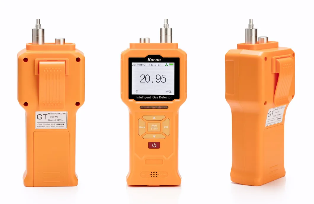Portable Multi-Gas Detector for O2, Ex, Co, H2s