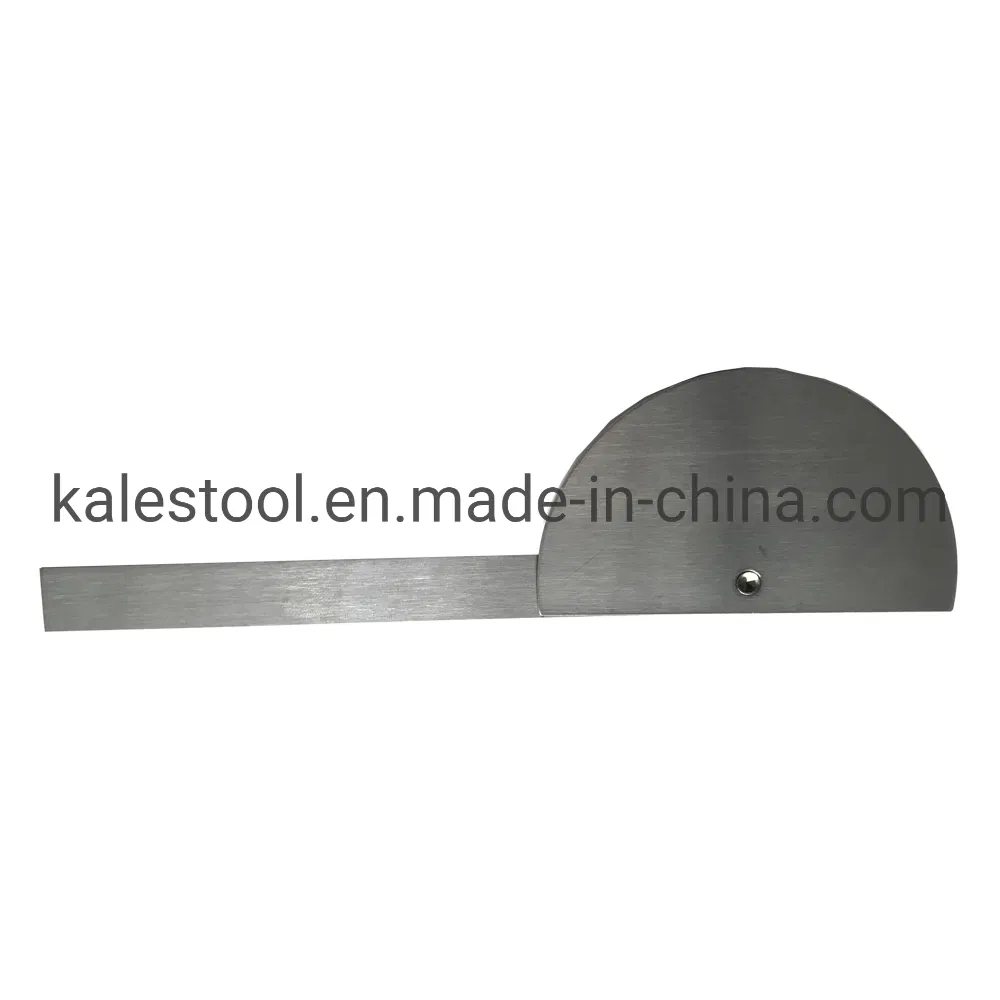 Professional Supplier Plate Type 0-180 Degree Protractor