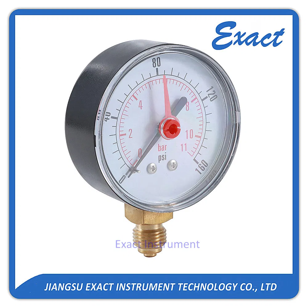 Red-Pointer Pressure Gauge-Pressure Gauge with Alerm-Pressure Gauge