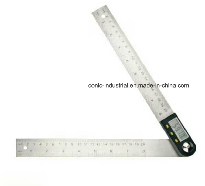 Stainless Steel Digital Protractor for Woodworking
