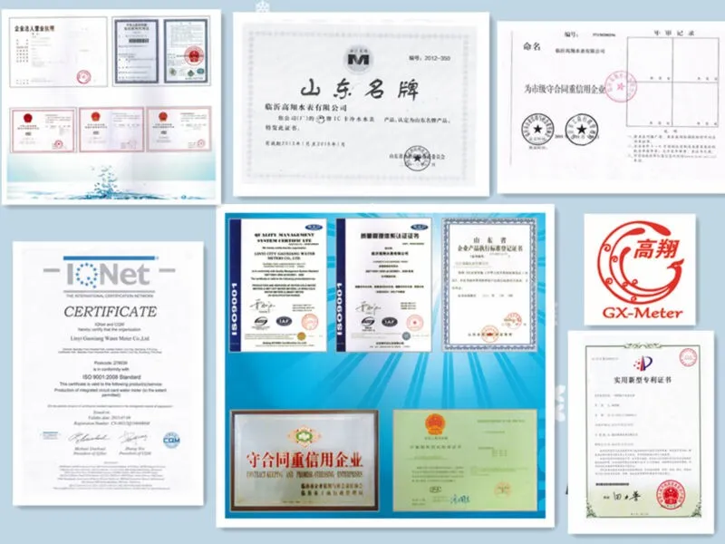 Volumetric Displacement Type Water Meters